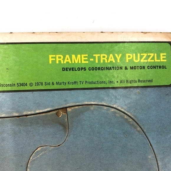 Vintage 1978 Bigfoot And Wildboy Frame Tray Puzzle Whitman - Picture 3 of 8